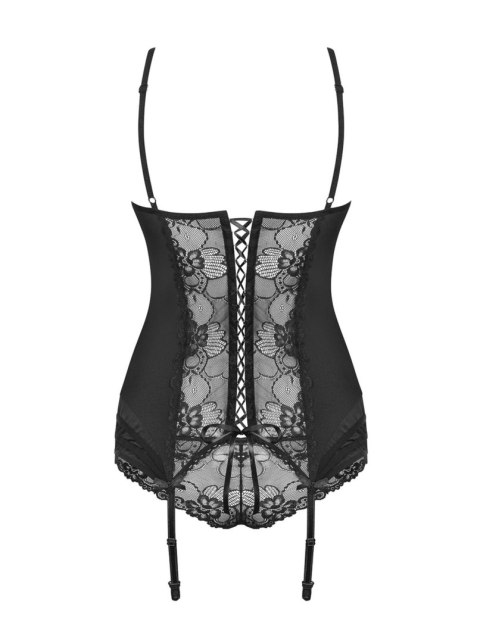 Gorset stringi koronka sex komplet obsessive s/m Gorset stringi koronka sex komplet obsessive s/m