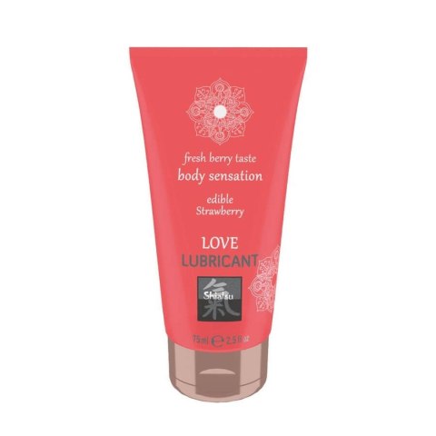 Lubrykant wodny smakowy jadalny 75 ml truskawka Lubrykant wodny smakowy jadalny 75 ml truskawka