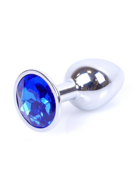 Metalowy korek analny stalowy plug kryształ 7cm Metalowy korek analny stalowy plug kryształ 7cm