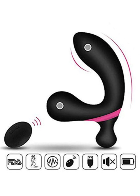 Wibrator analy masażer prostaty dla par pilot usb Wibrator analy masażer prostaty dla par pilot usb