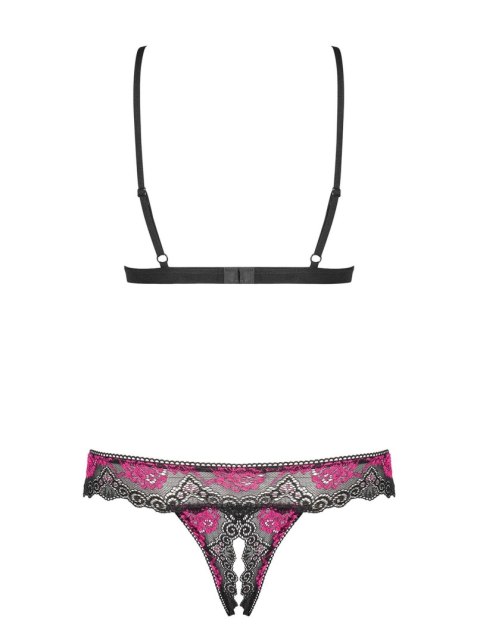 Wycięte stringi stanik sex komplet obsessive l/xl