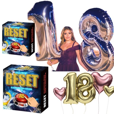 Zadania karty gra alkoholowa urodzinowy reset 18 Zadania karty gra alkoholowa urodzinowy reset 18