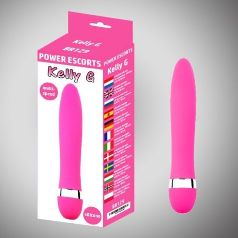 Kelly g pink vibro 18,5 cm / 7,3 inch Kelly g pink vibro 18,5 cm / 7,3 inch