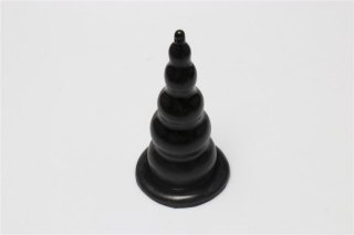 Piramida analna plug wtyczka duża stopniowana 18cm