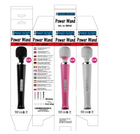 Powerwand white eu plug big size wand massager Powerwand white eu plug big size wand massager