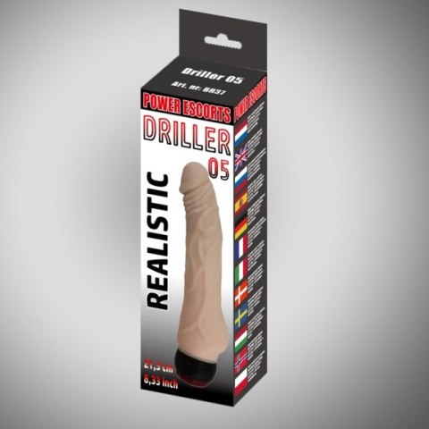 Wibrator jak penis realistyczne żyły główka 21cm Wibrator jak penis realistyczne żyły główka 21cm