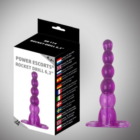 Wtyczka analna koraliki silikonowe korek plug 16cm Wtyczka analna koraliki silikonowe korek plug 16cm