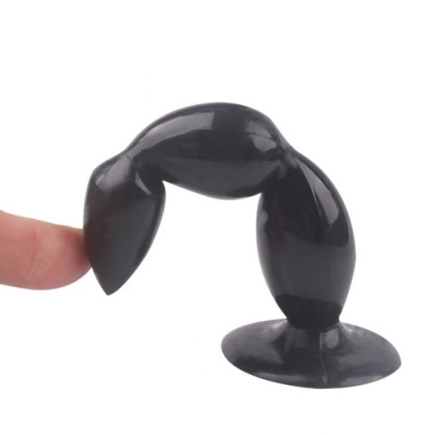 Zatyczka analna kulki koraliki z przyssawką 13cm Zatyczka analna kulki koraliki z przyssawką 13cm