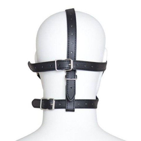 Bdsm bondage sex maska na głowę z opaską kneblem Bdsm bondage sex maska na głowę z opaską kneblem