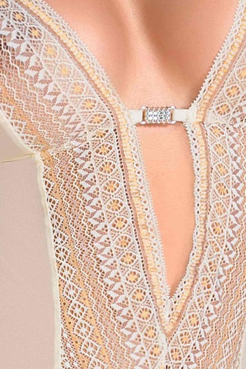 Bielizna-CLARISSE CORSET cream XXL/XXXL - Casmir Bielizna-CLARISSE CORSET cream XXL/XXXL - Casmir
