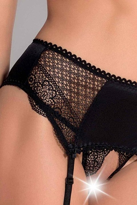 Bielizna-CLARISSE SET WITH OPEN BRA black XXL/XXXL - Casmir Bielizna-CLARISSE SET WITH OPEN BRA black XXL/XXXL - Casmir