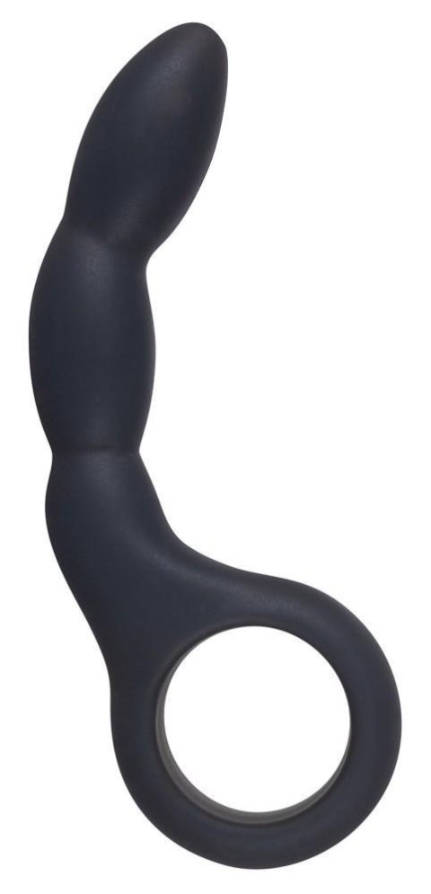 Czarne dildo analne korek analny z uchwytem 13,5cm Czarne dildo analne korek analny z uchwytem 13,5cm