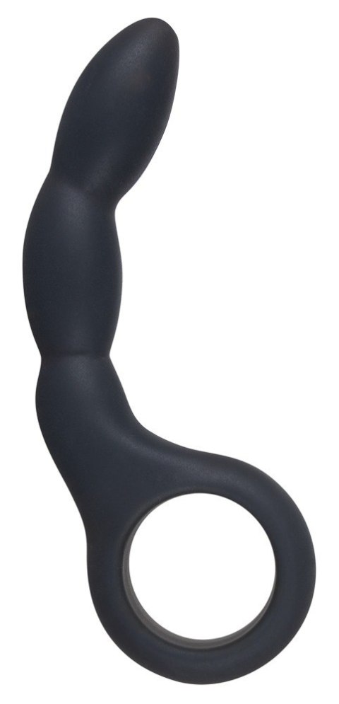 Czarne dildo analne korek analny z uchwytem 13,5cm Czarne dildo analne korek analny z uchwytem 13,5cm