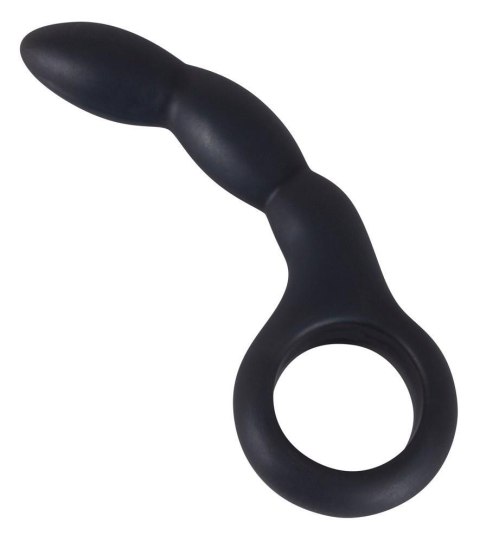 Czarne dildo analne korek analny z uchwytem 13,5cm Czarne dildo analne korek analny z uchwytem 13,5cm