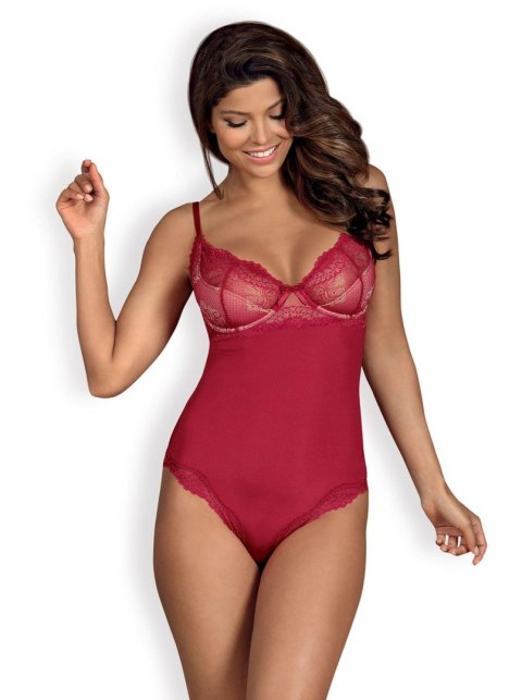 Czerwone body erotyczne bielizna obsessive s/m Czerwone body erotyczne bielizna obsessive s/m