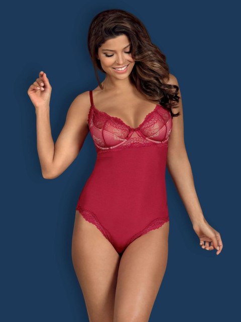 Czerwone body erotyczne bielizna obsessive s/m Czerwone body erotyczne bielizna obsessive s/m