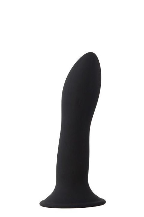 Silikonowe dildo czarne penetracja anusa i waginy Silikonowe dildo czarne penetracja anusa i waginy