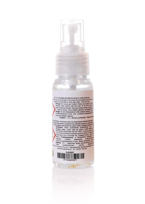 Spray do czyszczenia akcesoriów erotycznych 50ml Spray do czyszczenia akcesoriów erotycznych 50ml