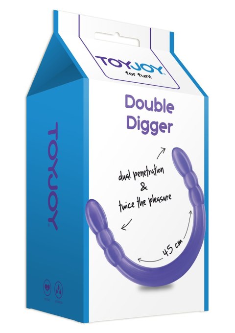 Dildo podwójne 2 końcówki dwustronne długie 45cm Dildo podwójne 2 końcówki dwustronne długie 45cm