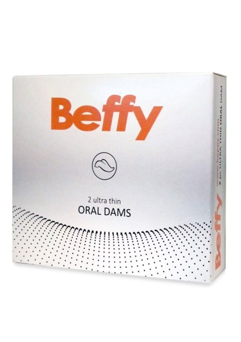 Prezerwatywy-BEFFY ORAL DAM (2 PCS) Prezerwatywy-BEFFY ORAL DAM (2 PCS)