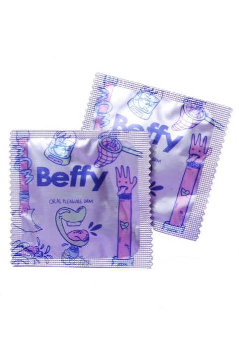 Prezerwatywy-BEFFY ORAL DAM (2 PCS) Prezerwatywy-BEFFY ORAL DAM (2 PCS)