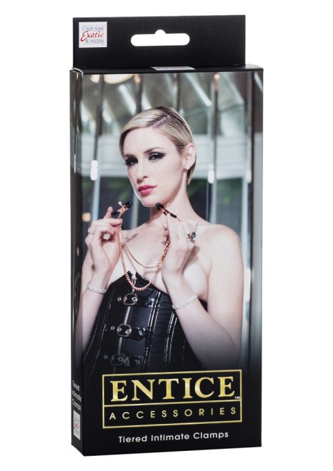 Stymulator-ENTICE TIERED INTIMATE CLAMPS Stymulator-ENTICE TIERED INTIMATE CLAMPS