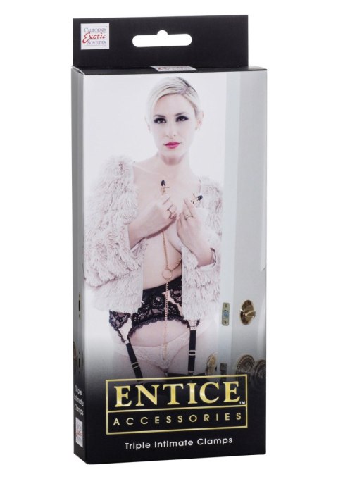 Stymulator-ENTICE TRIPLE INTIMATE CLAMPS Stymulator-ENTICE TRIPLE INTIMATE CLAMPS