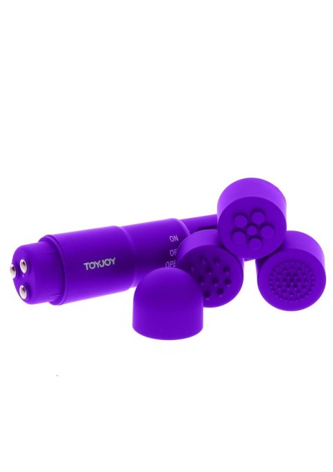 Stymulator masażer intymny łechtaczki 4 nakładki Stymulator masażer intymny łechtaczki 4 nakładki