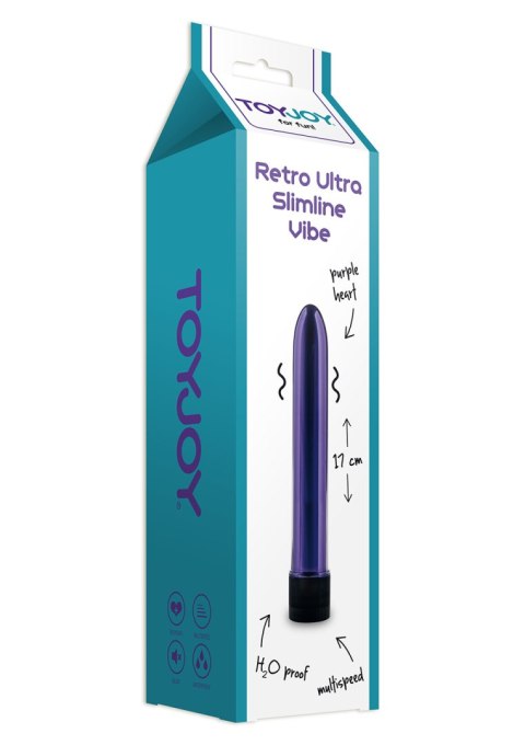 Wibrator-RETRO ULTRA SLIMLINE VIBE PURPLE Wibrator-RETRO ULTRA SLIMLINE VIBE PURPLE