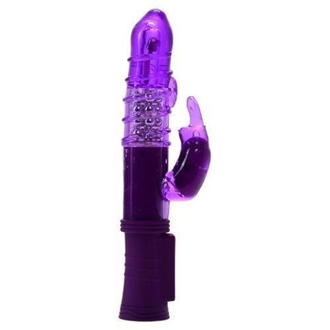 Wibrator króliczek masażer łechtaczki rotacja 22cm Wibrator króliczek masażer łechtaczki rotacja 22cm