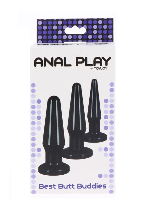 Zestaw do rozciągania korki analne 3 rozmiary plug Zestaw do rozciągania korki analne 3 rozmiary plug
