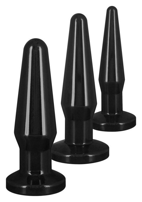 Zestaw do rozciągania korki analne 3 rozmiary plug Zestaw do rozciągania korki analne 3 rozmiary plug