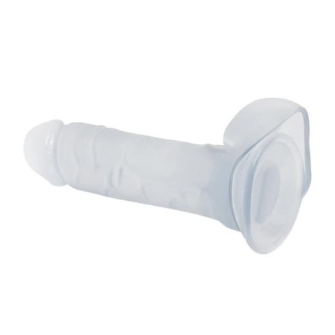 Dildo na przyssawce realistyczny jędrny penis 19cm Dildo na przyssawce realistyczny jędrny penis 19cm