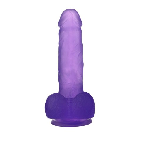 Dildo na przyssawce realistyczny jędrny penis 19cm Dildo na przyssawce realistyczny jędrny penis 19cm