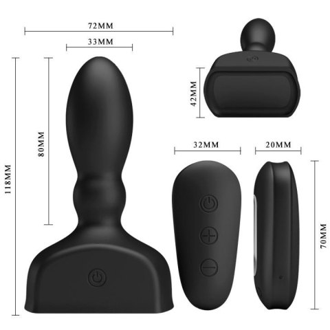 Duży korek analny pompowany powiększany usb 11cm Duży korek analny pompowany powiększany usb 11cm