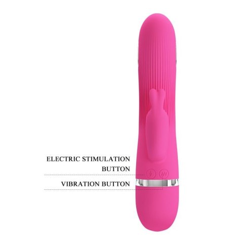 Elektrostymulacja wibrator króliczek 19cm 7trybów Elektrostymulacja wibrator króliczek 19cm 7trybów