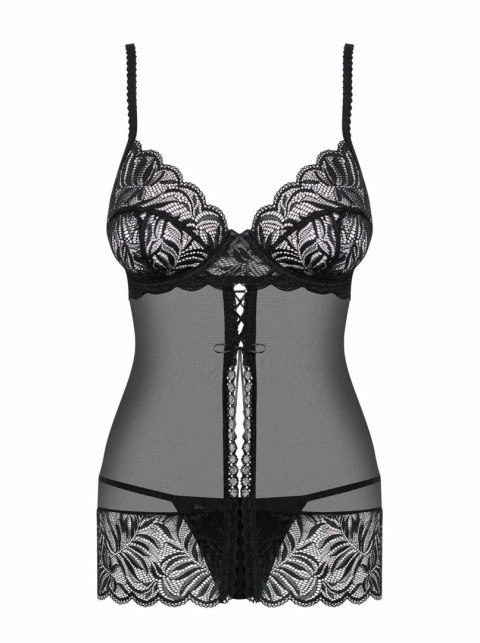 Koszulka stringi komplet babydoll obsessive l/xl Koszulka stringi komplet babydoll obsessive l/xl