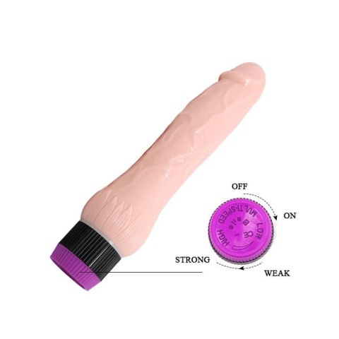 Realistyczny penis z żyłami wibrator naturlany 22c Realistyczny penis z żyłami wibrator naturlany 22c