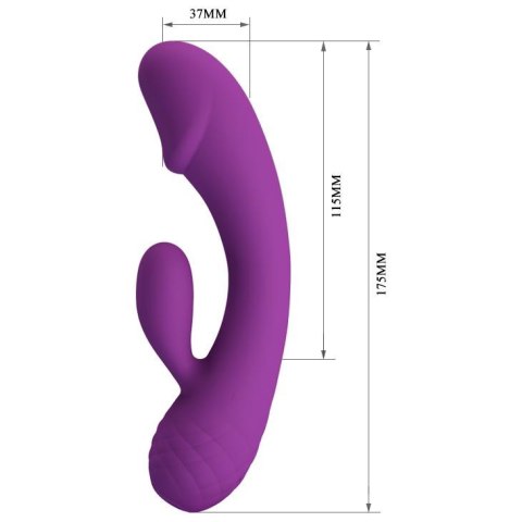 Realistyczny wibrator do punktu g i łechtaczki usb Realistyczny wibrator do punktu g i łechtaczki usb