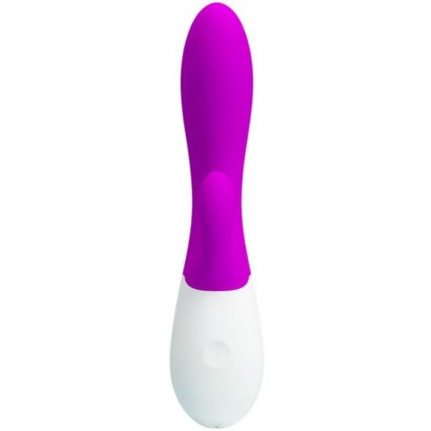 Wibrator z masażerem łechtaczki 2 silniki 19cm usb Wibrator z masażerem łechtaczki 2 silniki 19cm usb