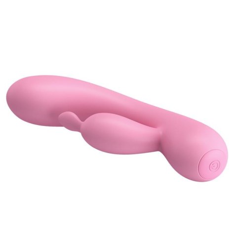 Wibrator ze stymulatorem łechtaczki 16cm 12 trybów Wibrator ze stymulatorem łechtaczki 16cm 12 trybów