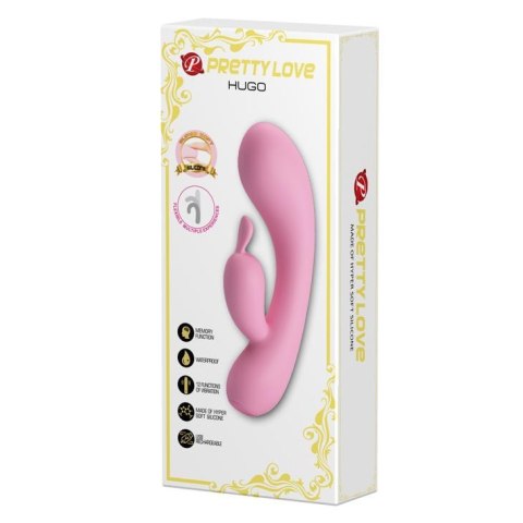 Wibrator ze stymulatorem łechtaczki 16cm 12 trybów Wibrator ze stymulatorem łechtaczki 16cm 12 trybów