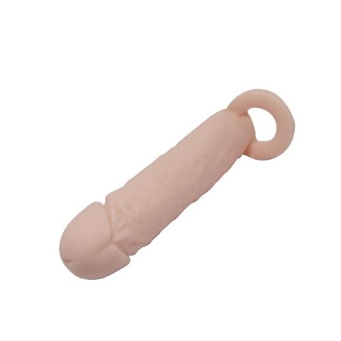 Wydłużająca pogrubiająca nakładka na penisa 16cm Wydłużająca pogrubiająca nakładka na penisa 16cm