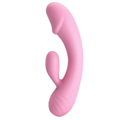Zakrzywiony wibrator do punktu g i łechtaczki 17cm Zakrzywiony wibrator do punktu g i łechtaczki 17cm