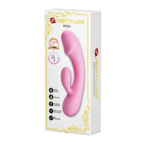 Zakrzywiony wibrator do punktu g i łechtaczki 17cm Zakrzywiony wibrator do punktu g i łechtaczki 17cm