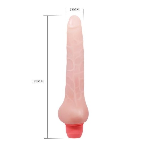 Zginany wibrator penis realistyczny naturalny 19cm