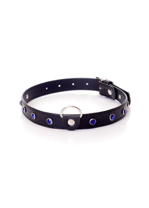 Bdsm bondage dominacja obroża 2cm skórzana granat Bdsm bondage dominacja obroża 2cm skórzana granat