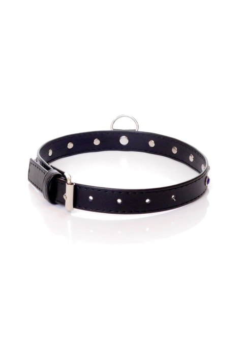 Bdsm bondage dominacja obroża 2cm skórzana granat Bdsm bondage dominacja obroża 2cm skórzana granat