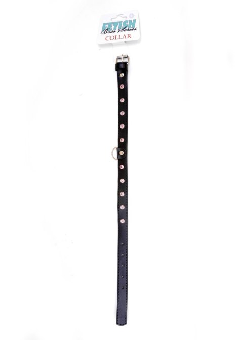 Bdsm bondage dominacja obroża 2cm skórzana róż Bdsm bondage dominacja obroża 2cm skórzana róż