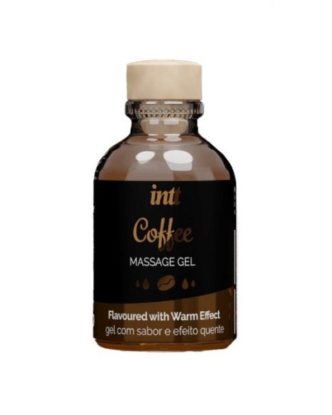 Jadalny rozgrzewający żel do masażu 75ml kawa Jadalny rozgrzewający żel do masażu 75ml kawa